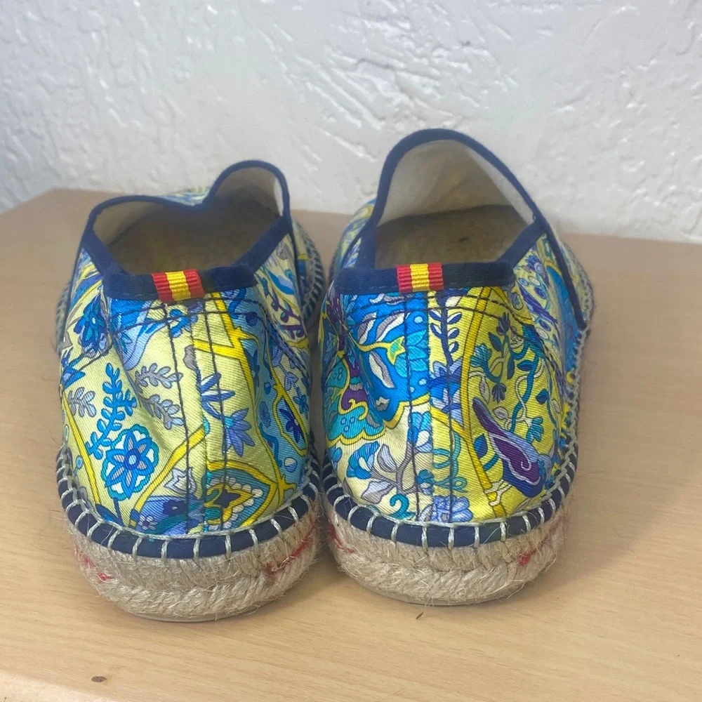 Vibrant Patterned Espadrille Slip-Ons - Picture 6 of 11